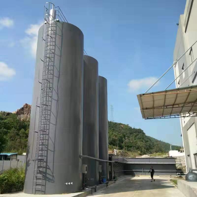 Waste gas treatment tower